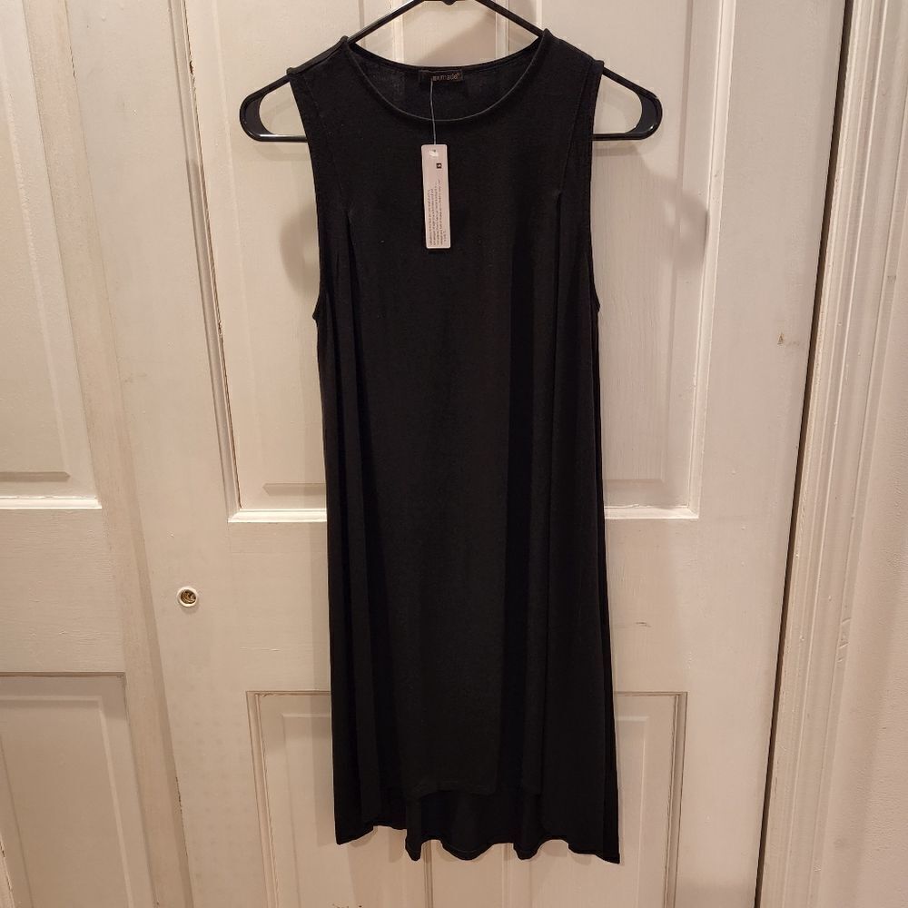 LAmade Black High-Low Dress
